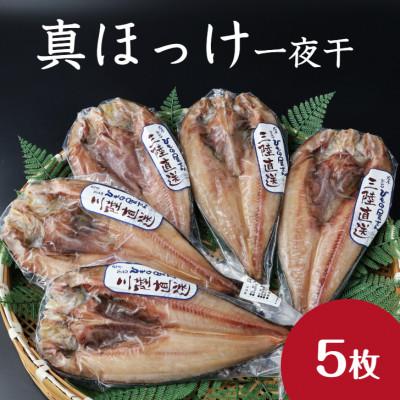 ふるさと納税 釜石市 釜石ひもの屋さんの真ほっけ一夜干 1枚入×5袋