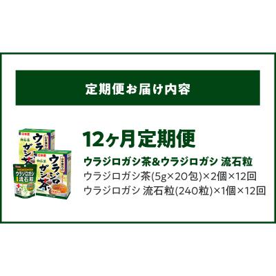 ふるさと納税 小牧市 【12ヶ月連続定期便】ウラジロガシ茶&ウラジロガシ 流石粒　[027Y34-T] |  | 02