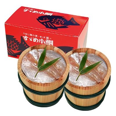 ふるさと納税 小浜市 レビューキャンペーン中!熟成されて美味しくなった時に瞬間凍結。小鯛笹漬け大樽2個入り