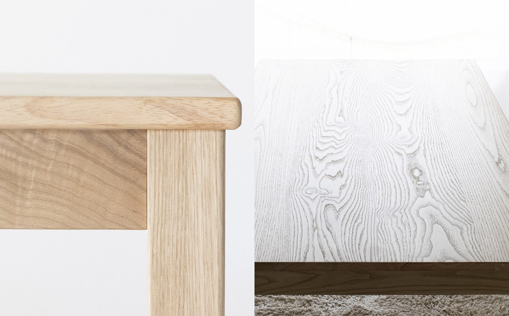 くりのスマートダイニング栗色 （幅160cm・国産栗材）