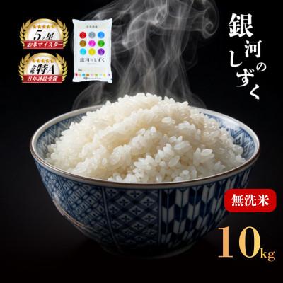ふるさと納税 盛岡市 令和7年産 銀河のしずく 無洗米 お米マイスター推奨 盛岡市産 10kg