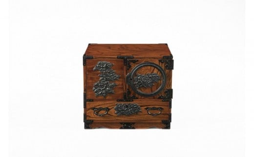 仙台箪笥　弐番　拭き漆【伝統 工芸品 グッドデザイン賞 タンス たんす 和タンス 仙台】