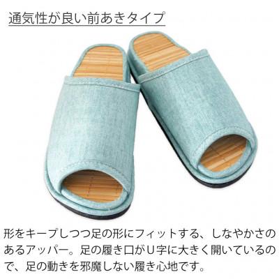 ふるさと納税 宮城県 スリッパ Dセノーテロゼッタ極 Mサイズ グリーン |  | 02