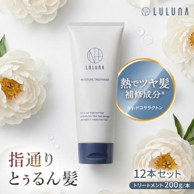 ふるさと納税 入間市 【12本セット】モイスチャートリートメント(1年分)[LULUNA]ルルーナ