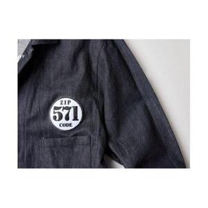 【完全受注生産】Zip Codeシリーズ デニムエンジニアコート 571 Sサイズ コート