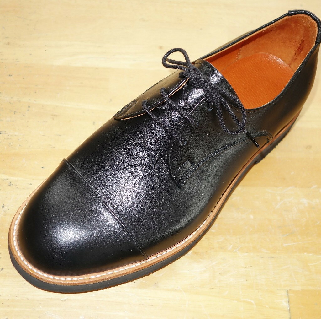 【ふるさと納税】ハンドメイド の オーダー 紳士 革 靴（ ストレートチップ ）| 工房Sei 紳士靴 靴 シューズ オーダーメイド 選べる デザイン 色 24cm～26.5cm 岐阜県 美濃加茂市 送料無料