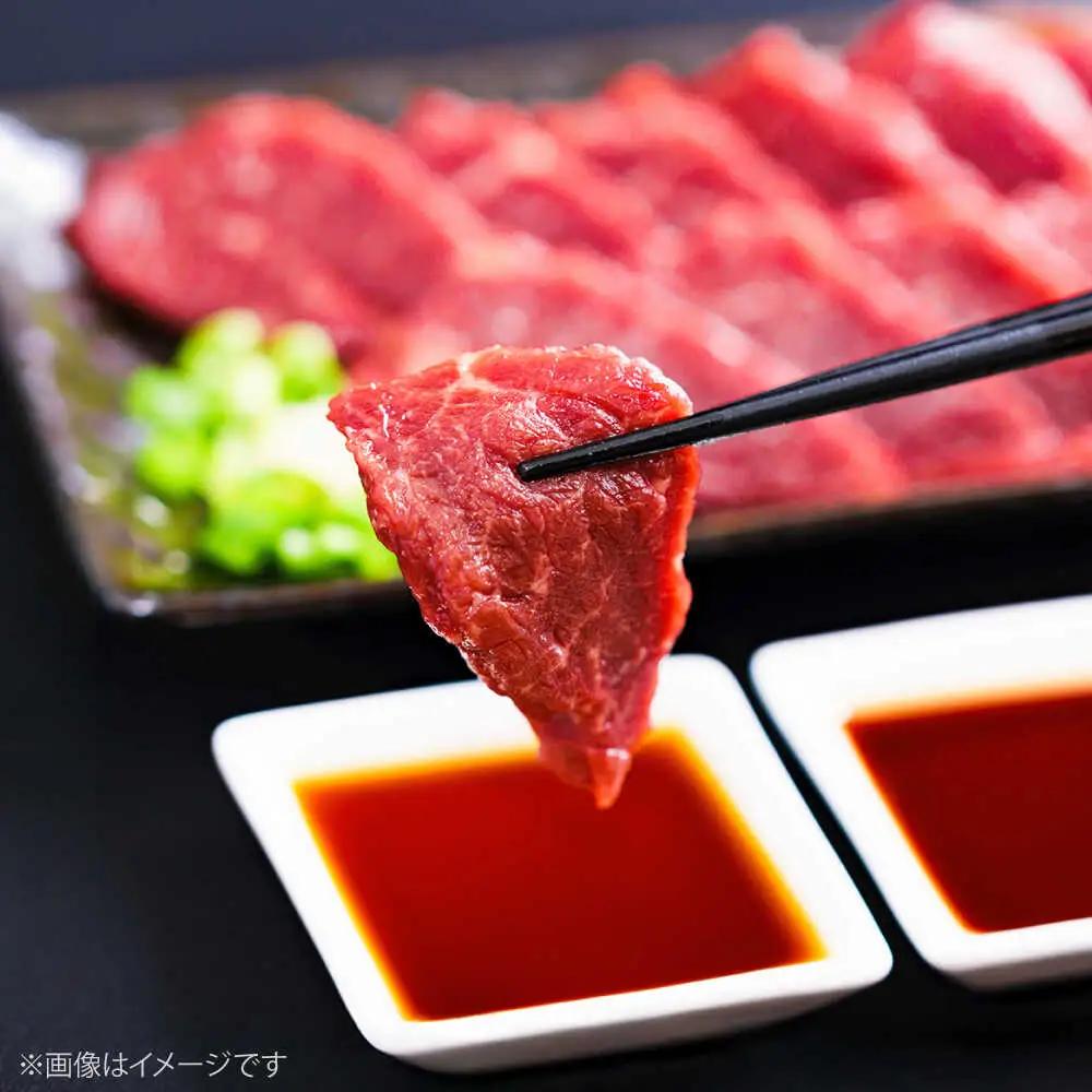 熊本 赤身 霜降り 馬刺し 2種 食べ比べ セット 各2P（計約400g）馬刺し[AYCB102]