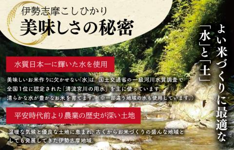 【2025年4月前半発送】令和6年 三重県産 伊勢志摩 コシヒカリ 20kg D-42