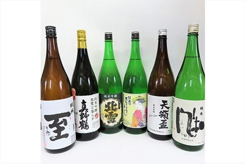 
純米&純米吟醸　飲み比べセット　1800ml×6本
