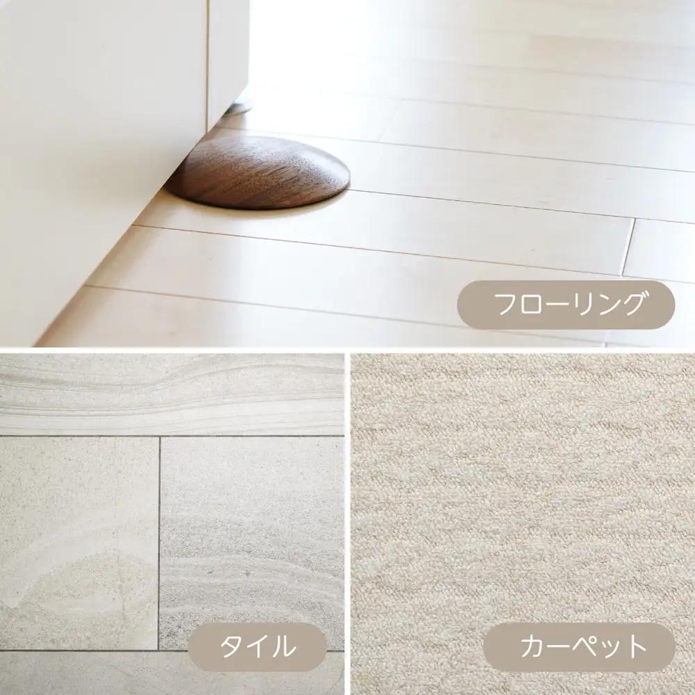 木製ドアストッパー ホオノキ 室内 おしゃれ 子供 ドア 開閉 防止 ペット 室内ドア 戸当たり 引き戸 木製ドア 換気 指 挟み 防止 隙間 対策 ガード 猫 犬 安全対策 安全グッズ 赤ちゃん ベ