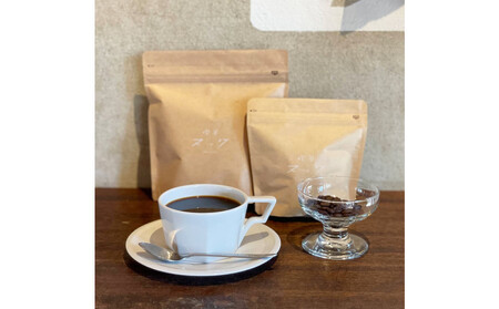 自家焙煎 コーヒー豆 600g ヌックブレンド(中深煎り)300g + ブラジル(深煎り)300gのセット | コーヒー 豆 自家焙煎 セット