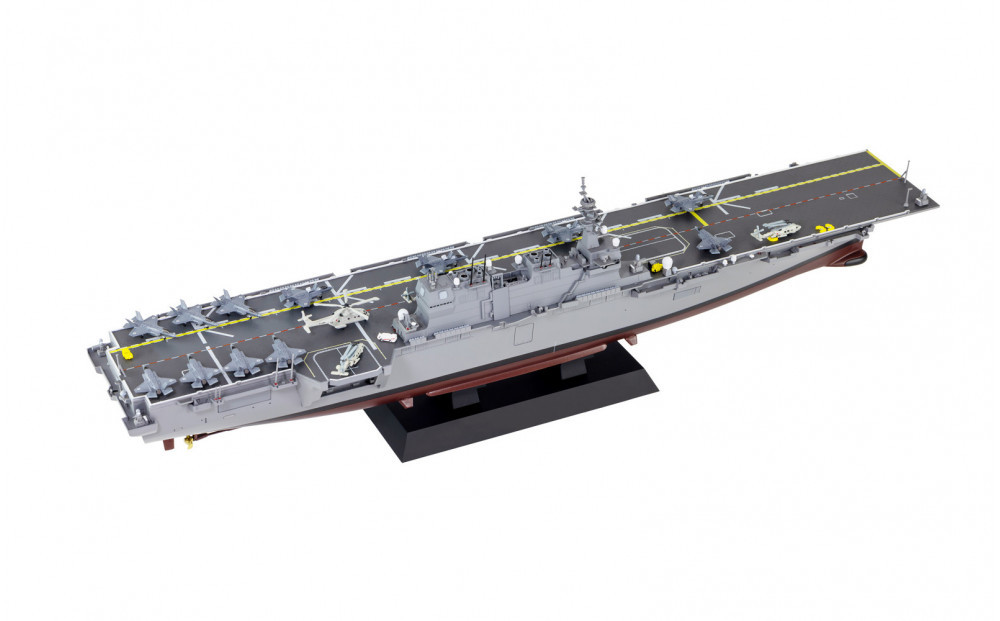 J108 1/700  海上自衛隊 護衛艦 DDH-181 かが 2024(SVTOL戦闘旗搭載 第1次改装時)