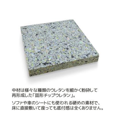 ふるさと納税 蒲郡市 座布団 合皮レザー 5枚組 固形チップウレタン入り_ナチュラルアイボリー【G0476】 |  | 03