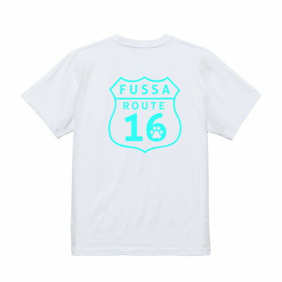 【ふるさと納税】CafeどすオリジナルTシャツ　B柄白　Mサイズ【1622611】