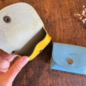 JIN ウォレット JINTO 財布 野球 グローブ 革 レザー 革小物：黒