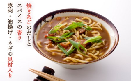 【ふくめん謹製】 あごだし カレースープ 島原 手延べ うどん 10食 セット / カレー 南島原市 / ノーブル[SDD003]