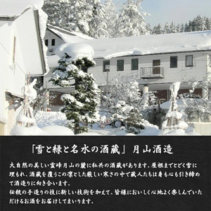 《限定醸造》銀嶺月山 純米吟醸 生酒（720ml×1本）　009-E-GS029
