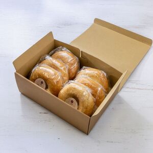 【プレーンベーグル】 6個 プレーン | イチマルベーグル 小分け パン おすすめ