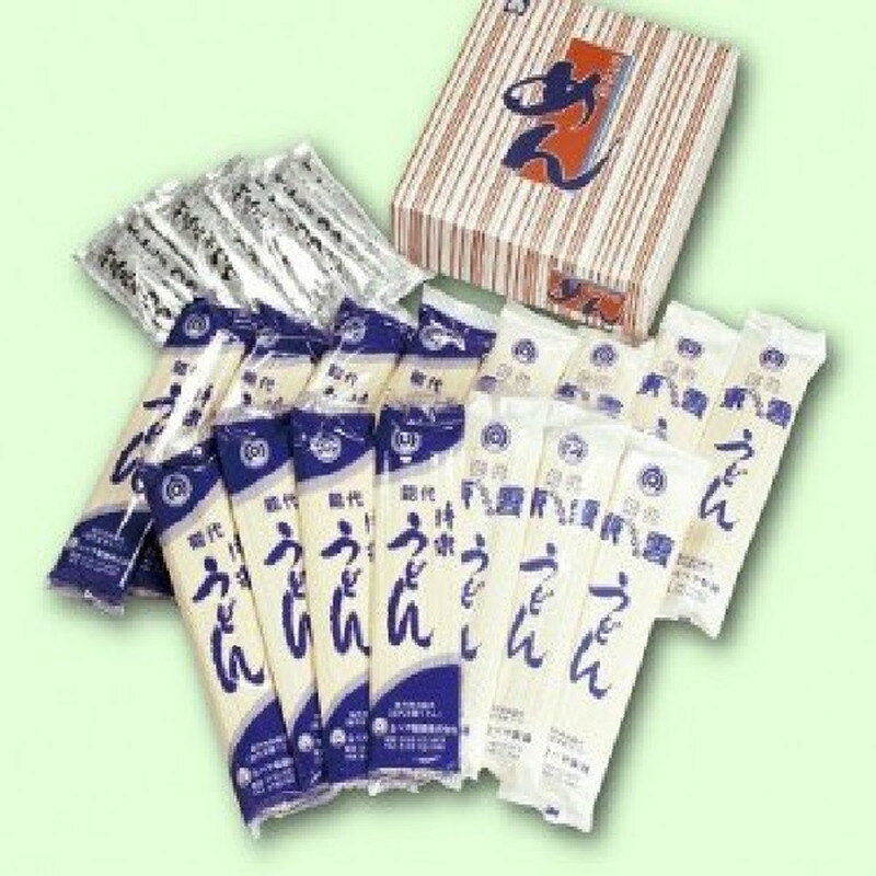 【ふるさと納税】能代うどん 乾麺 2種食べ比べ 能代うどんセット(利尻昆布つゆ付) “輝”(かがやき) 麺類 和食 つるつる コシ なめらか 　お届け：入金確認後、2週間～1か月程度でお届けします。