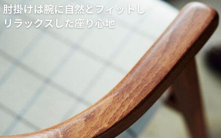 Coccole  ダイニングチェア アームチェア 4脚セット 肘付き  北欧  天然木 布 選べる  C292【68_2-001】