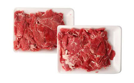 【3ヶ月定期便】 赤牛 切り落とし 1kg (500g×2パック)×3回 牛肉 お肉 定期