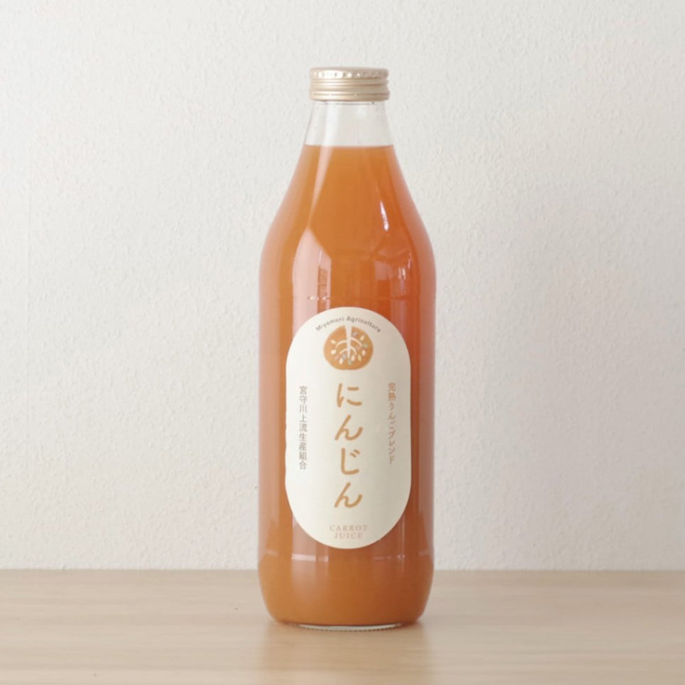ジュース にんじん 旬素材 1L 6本 / 贈答 ギフト 詰め合わせ にんじん 国産 岩手県 遠野市 宮守町 産 100% 宮守川上流生産組合 野菜 果実 フルーツ 果汁 宮守川上流生産組合 箱 贈り物 送料無料