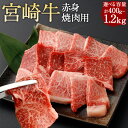 【ふるさと納税】【選べる容量】＜宮崎牛 赤身焼肉 計400g～1.2kg＞翌月末迄に順次出荷 400g 800g 1.2kg 宮崎牛 赤身 焼肉 焼き肉 BBQ バーベキュー スライス 牛 お肉 牛肉 黒毛和牛 和牛 九州 国産 冷凍 宮崎県 高鍋町 送料無料