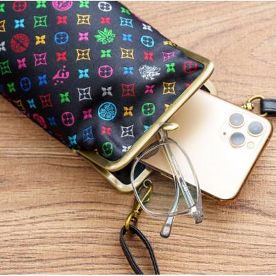 ふるさと納税 与謝野町 スマホケース　モノグラム柄(ピンクバージョン) |  | 03