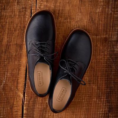 ふるさと納税 大和郡山市 足なりダービー ブラック 26.0cm 牛革 革靴 KOTOKA メンズシューズ KTO-3001 |  | 01