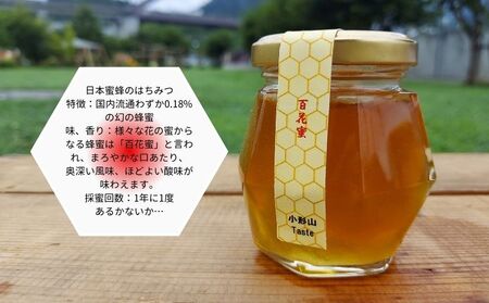 日本みつばちの蜂蜜＋西洋みつばちの蜂蜜　味くらべ3種セット 100ｇ×3