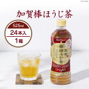 【ふるさと納税】 お茶 ペットボトル 加賀 棒ほうじ茶 525ml 24本 1箱 [油谷製茶 石川県 宝達志水町 38600753] ほうじ茶 おちゃ 茶 ちゃ 24本 500ml 以上 飲料 ドリンク ソフトドリンク 常温 保存 備蓄 常備品 災害 非常用