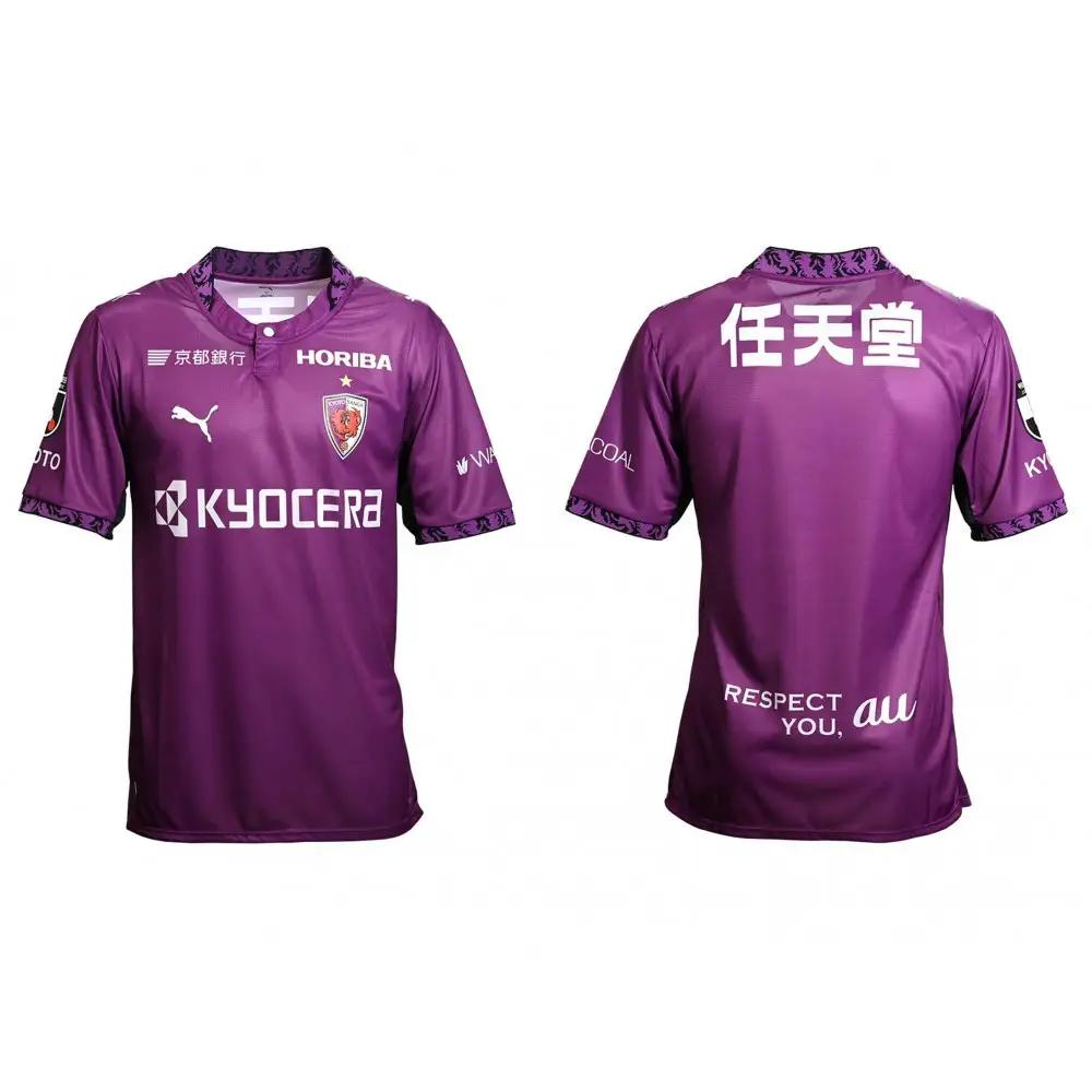 【京都サンガF.C.】2026/27シーズンオーセンティックユニフォーム1st(半袖) 背番号&ネーム加工なし Lサイズ｜サッカー ユニフォーム 人気