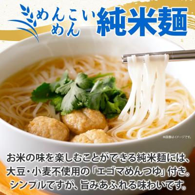 ふるさと納税 盛岡市 めんこいめん  米粉麺 3種(純米麺 冷麺 ラーメン) 計6食 Bセット 岩手県 盛岡市 |  | 01