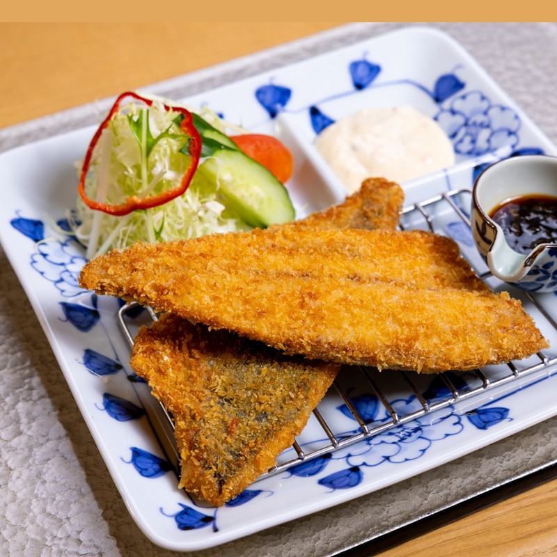 うなぎ割烹 和(なごみ)自慢のアジフライ(4枚×4P) ( アジフライ アジフライフィレ 惣菜 松浦産アジ 松浦市 )【C7-036】