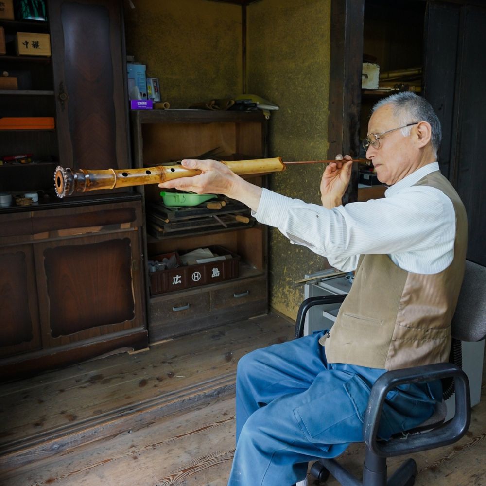 太郎銘尺八（地なし） 本格的 プロ仕様 あなたのニーズに合わせて1本1本手作り│伝統 工芸 伝統工芸 楽器 しゃくはち 尺八 三重県 四日市市 四日市 ギフト 贈り物 プレゼント_イメージ5