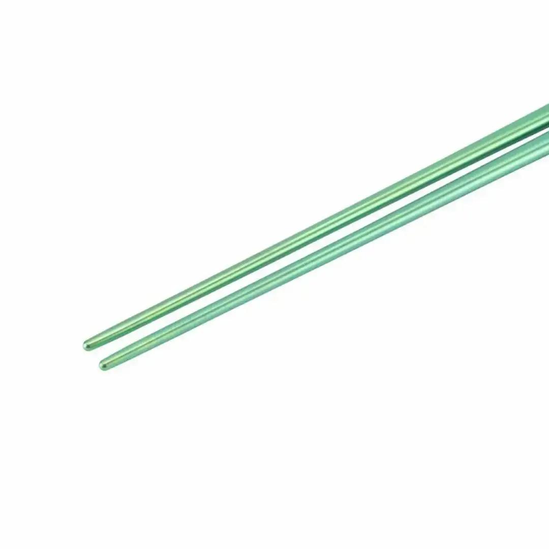 スノーピーク チタン先細箸グリーン SCT-115-GR (Snow Peak) キャンプ用品 アウトドア用品 箸 スノーピーク 【012S034】