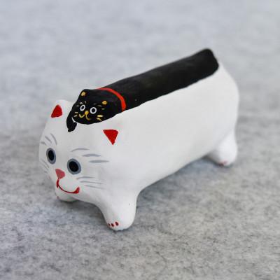 ふるさと納税 香芝市 グッドドッグ 招き猫(白)