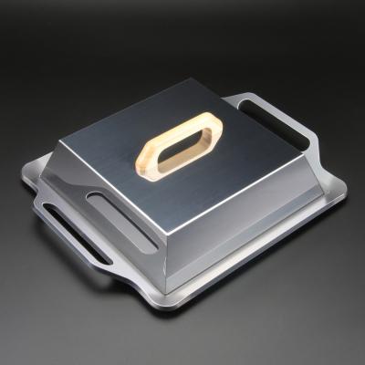 ふるさと納税 各務原市 ZEOOR キャンプ 極厚 鉄板 蒸し焼き蓋付き 厚さ6mm 330×280mm【833】 |  | 01