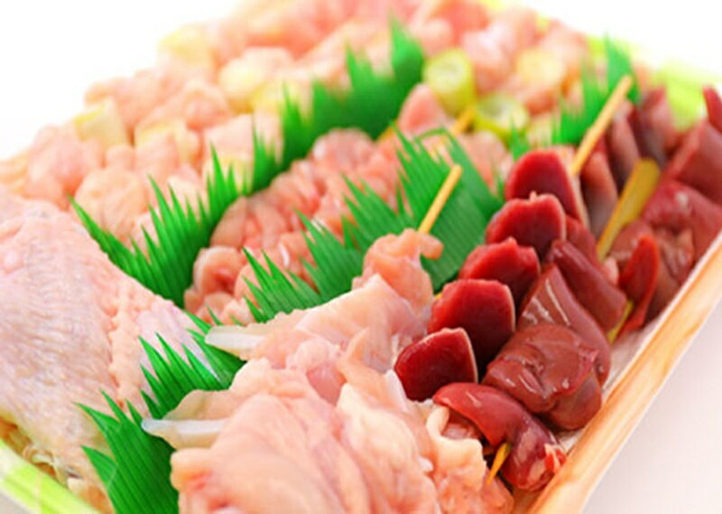 【ふるさと納税】静岡県産銘柄鶏 「富士の鶏」 焼きとりセット 6種 計25本　鶏 鶏肉 焼き鳥 串 冷凍 送料無料 静岡県 富士宮市