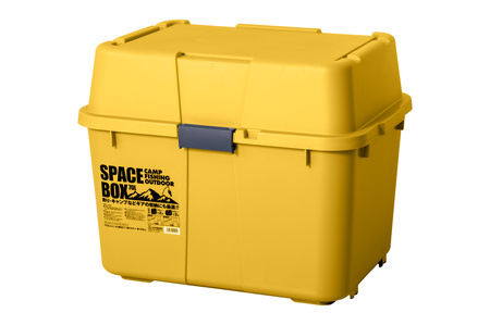 スペースボックス620 イエロー2個組 70L  防災 アウトドアコンテナ キャンプ用品 宅配ボックス