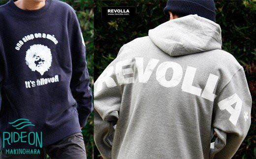 
005-58　Revolla Backprint sweat
