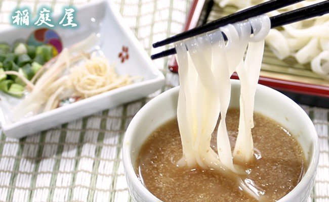 稲庭屋いなにわうどん 180g×6袋 めんつゆ・ごまだれ付き 詰め合せ ふるさと納税 秋田県 稲庭うどん めんつゆ ごまだれ 詰め合わせ【（有）稲庭屋】[B1-0601]
