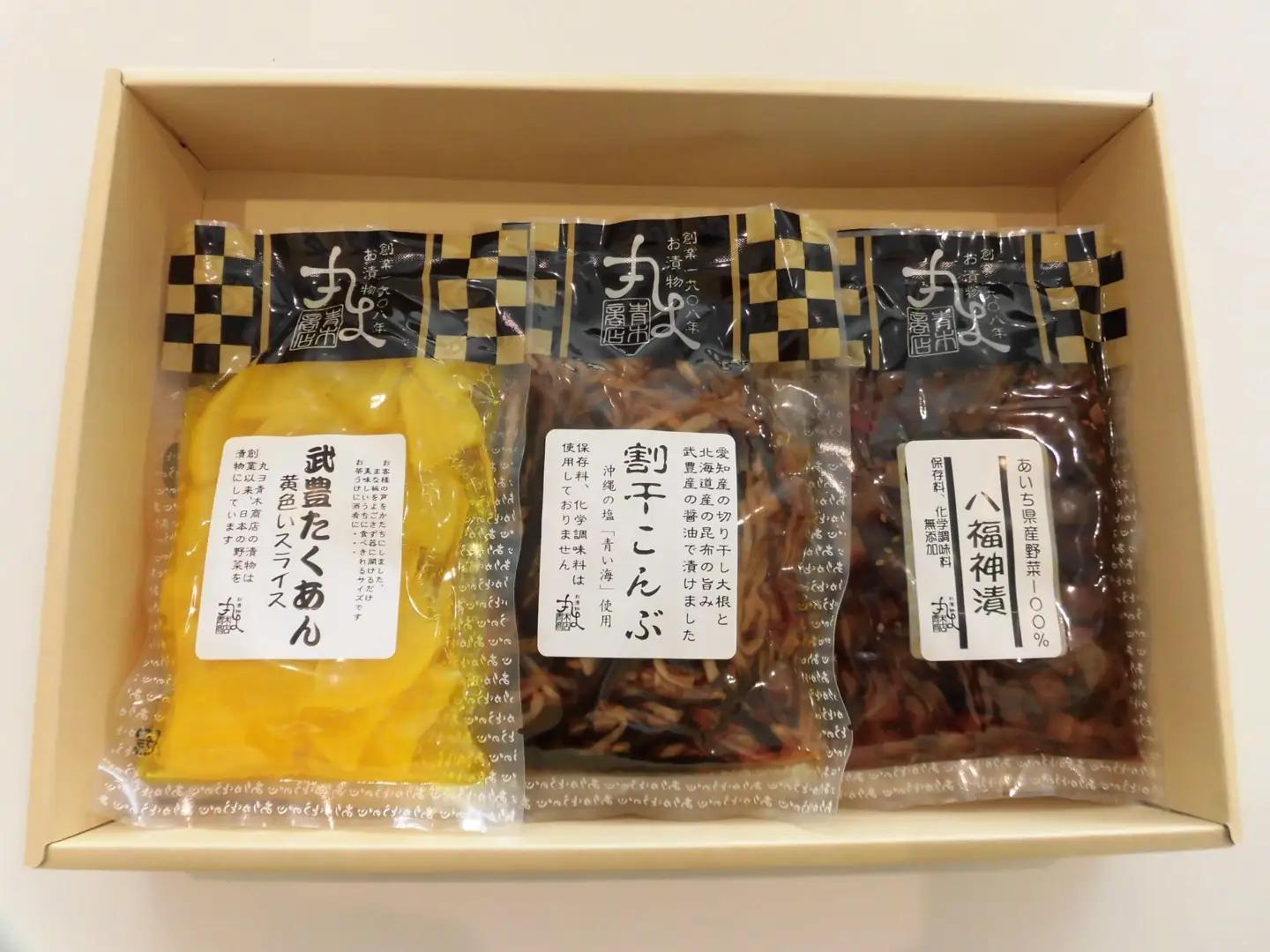 漬物3種各2袋セット｜つけもの ごはんの友 おかず たくあん 福神漬け