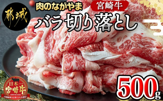 
宮崎牛バラ切り落とし500g_AA-2501_(都城市) 国産牛肉 ブランド牛 切落とし バラ肉 すき焼き 牛丼 肉じゃが A4ランク A4等級以上 牛ばら
