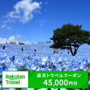 【ふるさと納税】茨城県内の対象施設で使える楽天トラベルクーポン 寄付額150,000円 （クーポン45,000円）【旅行 トラベル 旅行券 宿泊券 予約 チケット ホテル 観光 楽天限定】