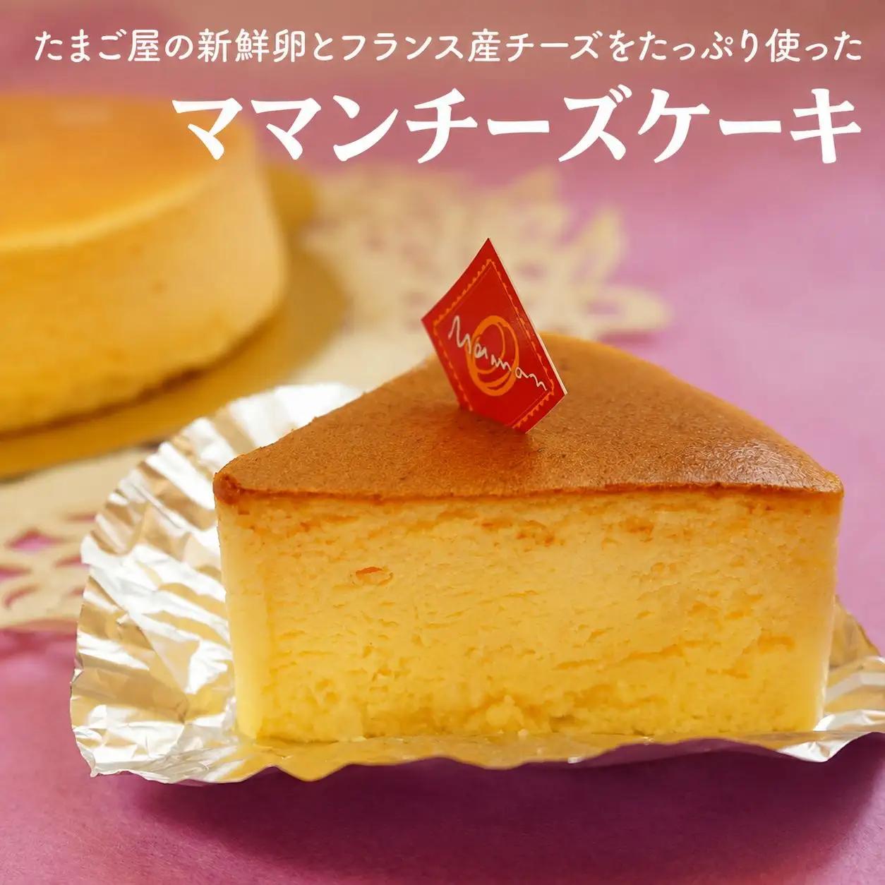 たまご屋の 新鮮卵 とフランス産 チーズ をたっぷり使った『 ママンチーズケーキ 』 1個 (直径15cm) | お菓子 菓子 焼き菓子 チーズケーキ チーズ ケーキ たまご スイーツ デザート おやつ 大分県 中津市