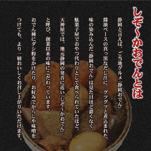 おでん 2個セット 静岡おでん 天神屋 久能山東照宮献上 しぞーかおでん 簡単 レトルト アウトドア キャンプ 常温 保存 備蓄 晩酌 日本酒 おつまみ お惣菜 おでん 鍋 出汁 静岡 大根 牛すじ 