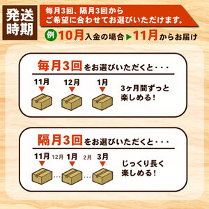 豚肉 人気セット定期便［3回・隔月］ 【 人気セット 】