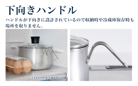 ステンレスマルチポット18cm 燕三条製 アーネスト 逸品物創 キッチン用品 調理器具 新生活 ポット