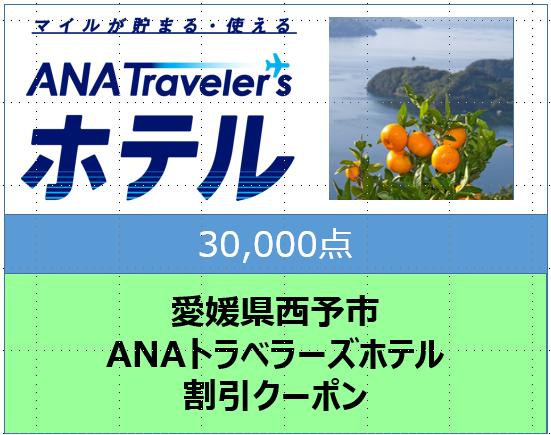 愛媛県西予市　ANAトラベラーズホテル割引クーポン30,000点分